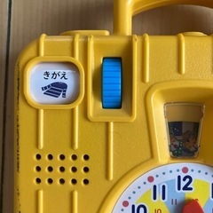 時計が読めるようになる知育玩具の画像