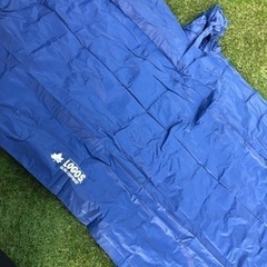 ロゴス  ポンチョ型雨合羽　レインポンチョ