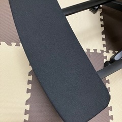 ニトリ リクライニング ワークチェア フォリスト フットレスト付き ほぼ新品の画像