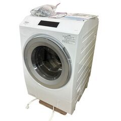 JY 現金値引き有 TOSHIBA 東芝 ドラム式洗濯乾燥機 ZABOON 洗濯12.0kg/乾燥7.0kg 抗菌ウルトラファインバブル TW-127XP1L 2022年製 付属品有り