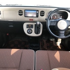 【🙇売却決定🙇】H27  ミラココア　パール　LEDヘッドライト‼️bluetooth‼️バックカメラ‼️の画像