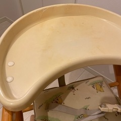 ベビー用ハイチェア  折りたためますの画像