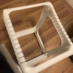 捨てるためあげます　分別ダストワゴン　キャスター付きの画像