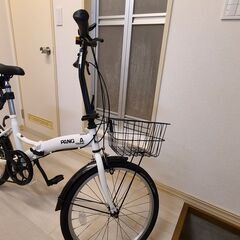 PANGAEA 　パンクしない折り畳み自転車　20インチ　ライト...