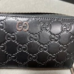 GUCCI 長財布 グッチ エンブレム 総柄の画像
