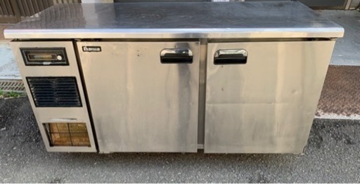 【動作確認済み】 Daiwa 業務用冷蔵庫 5261CD 台下 コールドテーブル 台下冷蔵庫 W1500×D600×H800(mm) ダイワ テーブル型冷蔵庫 厨房機材