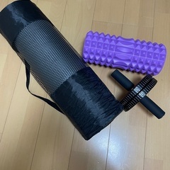 ヨガマット　筋膜ローラー　腹筋ローラー