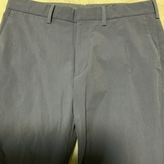 ジャーナルスタンダード　スラックス　パンツ　紺　サイズM 総丈91、股下68、ウエスト平置き41センチの画像