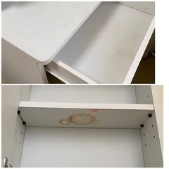 終了　ドレッサー　白の画像