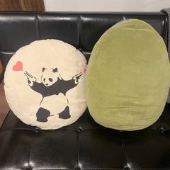 もちもちクッション2つ