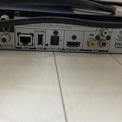 【REGZA】HDD&Blu-ray プレーヤー　DBR-C100の画像