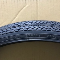 26インチタイヤ チューブ付き新品 2セットの画像