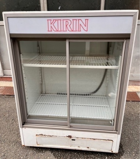 【動確済み】SANYO 業務用 冷蔵ショーケース SMR-90FAG 178L W780×D555×H1070 厨房機材 厨房機器 業務用冷蔵庫 サンヨー レトロ 大阪発