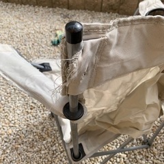 折りたたみチェア　2脚セット　アウトドア　キャンプの画像