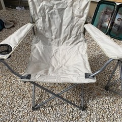 折りたたみチェア　2脚セット　アウトドア　キャンプの画像