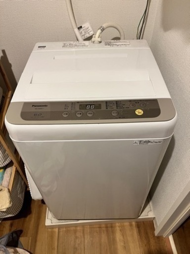 【取引予定者決定しました】 Panasonic 全自動洗濯機 NA-F60B11