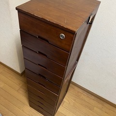 木製引き出し収納