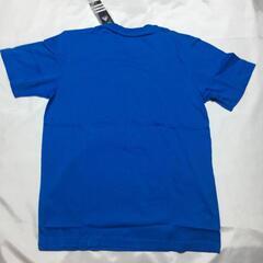 D4-05 新品 アディダス スカイブルー　トレーニングウェア　Tシャツ Lの画像