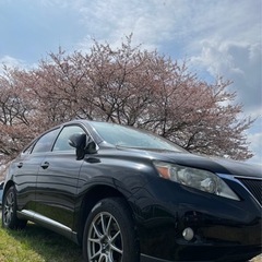 レクサス　LEXUS RX RX350 バージョンL ブラックの画像