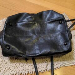 さらに！最終価格！値下げしました！黒、本皮BAGの画像