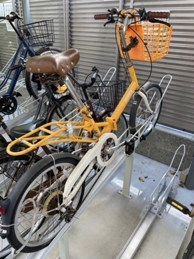 ブリヂストン　折り畳み自転車　シマノ 6段ギア　取りに来れる方