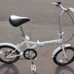 16インチ ? 中古 折りたたみ自転車 6980円 新規防犯登録料コミ 673