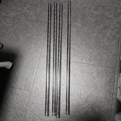 ダイソージョイントラック用ポール4本 47cm