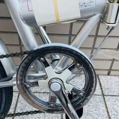 新車 折りたたみ自転車 20インチ ミニベロ シマノ6段ギア カゴ・ライト付きProtection-20の画像