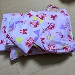お昼寝布団　7点セット　ミニーちゃんの画像