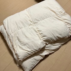 シングル　羽毛掛け布団の画像