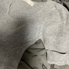 ZARA ニットワンピの画像