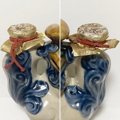 泡盛 古酒 夫婦シーサー オス メス 20年以上熟成の画像