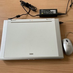 決まりました。　　　NEC ノートパソコン　動作します。