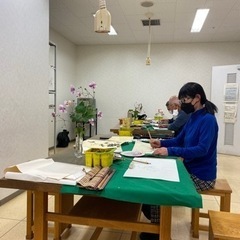 水墨画教室の画像