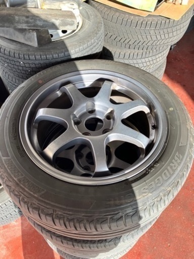 A-TECH 16インチ 7J 5穴 114.3 205/55r16 21年製