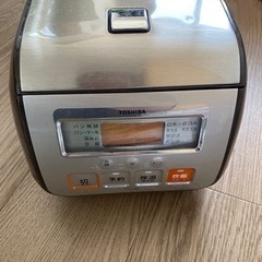 【5月末お渡し】炊飯器　東芝の画像