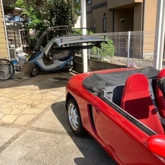 【値下げ2000円】ホンダ ビート 無限ハードトップ スタンドの画像