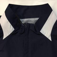2F-272 新品 UNDER ARMOUR アンダーアーマー　チームウーブンジャケット　ピステ　ウインドブレーカー　シャカシャカ　薄手 ネイビー Sの画像