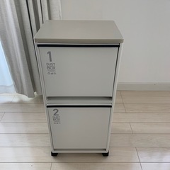 ゴミ箱 フタ付き 2段の画像