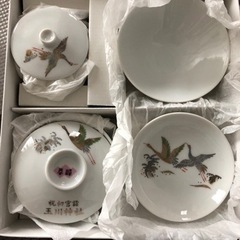 未使用　お食い初め　食器　玉川神社の画像