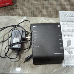 NEC 無線LANルーター PA-WG1200HS3 美品の画像