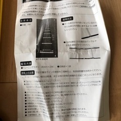 トレーニングラダー 4mx2本 連結すれば8m イグニオ 取説・袋つきの画像