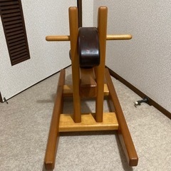 ロッキングホース　木馬　昭和レトロの画像