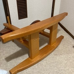 ロッキングホース　木馬　昭和レトロの画像