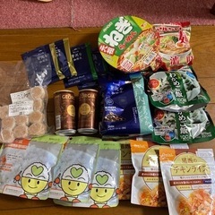 食品セット　コーヒー　カップ麺　保存食　ご飯　インスタント