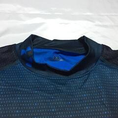 B10-06 新品 UNDER ARMOUR アンダーアーマー コンプレッション　アンダーシャツ　長袖 コールドギア 冬用　MCM3354 ネイビー XLサイズの画像