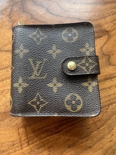 価格相談　内側はがれあり　ルイ・ヴィトン モノグラム コンパクト・ジップ M61667 2つ折財布