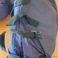 車泊キャンプ用枕付マット2つセット袋付の画像