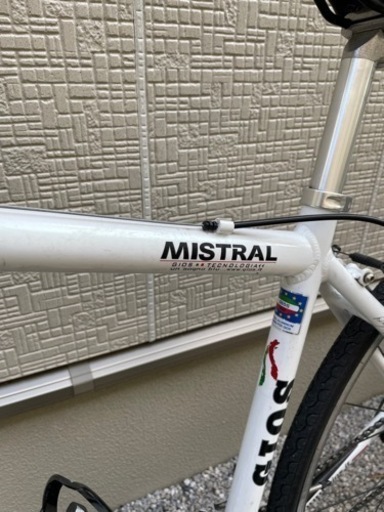 GIOS ( ジオス ) クロスバイク MISTRAL ( ミストラル ) ホワイト　480 ( 適正身長目安 170cm 前後 )