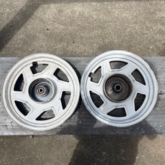 手裏剣ホイール 旧車 当時物 原チャリ ホンダ タクト ディオ DJ1の画像